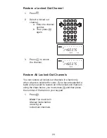 Предварительный просмотр 24 страницы Uniden scanning radio Manual