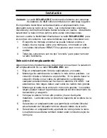 Preview for 9 page of Uniden SOLARA DSC (Spanish) Manual Del Usuario