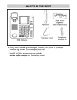 Preview for 3 page of Uniden SSE34 Series Owner'S Manual