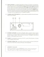 Предварительный просмотр 7 страницы Uniden SUNDOWNER UH-011 Owner'S Manual