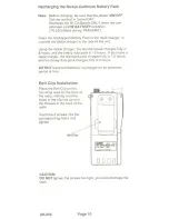 Preview for 12 page of Uniden SUNDOWNER UH-056 Operating Manual