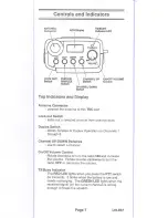 Preview for 9 page of Uniden SUNDOWNER UH-057 Operating Manual