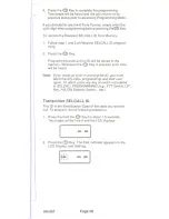 Preview for 30 page of Uniden SUNDOWNER UH-057 Operating Manual