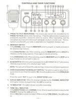 Preview for 5 page of Uniden Sundowner UH-077 Owner'S Manual