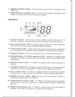 Предварительный просмотр 5 страницы Uniden sundowner UH-088 Owner'S Manual