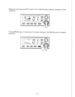 Предварительный просмотр 13 страницы Uniden sundowner UH-088 Owner'S Manual