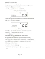 Предварительный просмотр 21 страницы Uniden SUNDOWNER UH-099 Owner'S Manual