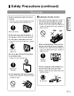 Предварительный просмотр 7 страницы Uniden TL27WRA-W Owner'S Manual