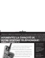 Preview for 60 page of Uniden TRU 4465 (French) Manual D'Utilisation