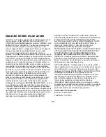 Preview for 67 page of Uniden TRU9060 (French) Manuel Du Propriétaire