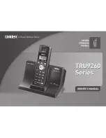 Uniden TRU9260 - TRU 9260 Cordless Phone Owner'S Manual preview