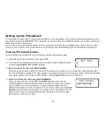 Preview for 22 page of Uniden TRU9260 - TRU 9260 Cordless Phone Owner'S Manual