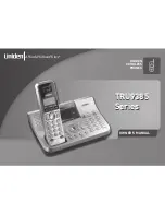 Preview for 1 page of Uniden TRU9385 Series Owner'S Manual