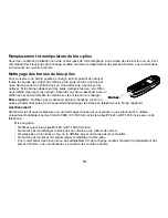 Preview for 60 page of Uniden TRU9466 - TRU 9466 Cordless Phone Manual D'Utilisation