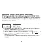 Preview for 24 page of Uniden TRU9488 - TRU 9488 Cordless Phone Base Station (French) Manual D'Utilisation