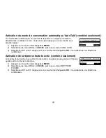 Preview for 34 page of Uniden TRU9488 - TRU 9488 Cordless Phone Base Station (French) Manual D'Utilisation