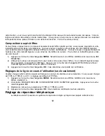 Preview for 53 page of Uniden TRU9488 - TRU 9488 Cordless Phone Base Station (French) Manual D'Utilisation