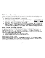 Preview for 76 page of Uniden TRU9488 - TRU 9488 Cordless Phone Base Station (French) Manual D'Utilisation