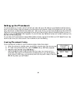 Preview for 26 page of Uniden TRU9496 - TRU 9496 Cordless Phone Base Station Owner'S Manual