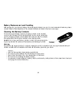 Preview for 73 page of Uniden TRU9496 - TRU 9496 Cordless Phone Base Station Owner'S Manual