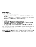 Preview for 75 page of Uniden TRU9496 - TRU 9496 Cordless Phone Base Station Owner'S Manual