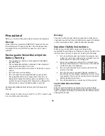 Preview for 59 page of Uniden TRU9585 - TRU 9585 Cordless Phone Owner'S Manual