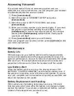 Preview for 20 page of Uniden TWX955 Series User Manual