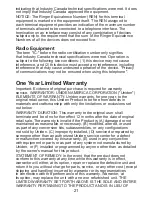 Preview for 22 page of Uniden TWX955 Series User Manual