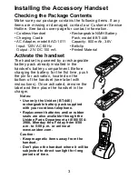 Preview for 4 page of Uniden TWX977 Series Owner'S Manual