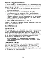 Preview for 21 page of Uniden TWX977 Series Owner'S Manual