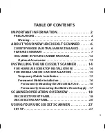 Preview for 3 page of Uniden UBC355XLT Owner'S Manual