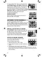 Preview for 18 page of Uniden UBC370CLT Owner'S Manual