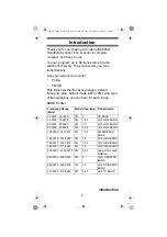 Preview for 6 page of Uniden UBC69XLT-2 Owner'S Manual