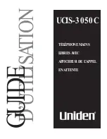 Предварительный просмотр 2 страницы Uniden UCIS-3050C Owner'S Manual