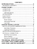 Предварительный просмотр 3 страницы Uniden UCSWITCH5 Owner'S Manual