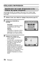 Предварительный просмотр 79 страницы Uniden UDC7M Manuel D'Instructions