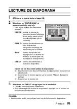 Предварительный просмотр 82 страницы Uniden UDC7M Manuel D'Instructions