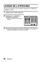 Предварительный просмотр 91 страницы Uniden UDC7M Manuel D'Instructions