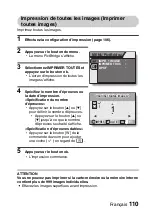 Предварительный просмотр 116 страницы Uniden UDC7M Manuel D'Instructions