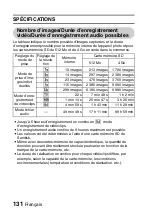 Предварительный просмотр 137 страницы Uniden UDC7M Manuel D'Instructions