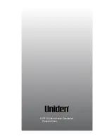 Предварительный просмотр 10 страницы Uniden UDRC 14 Owner'S Manual