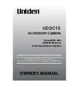 Предварительный просмотр 1 страницы Uniden UDSC15 Owner'S Manual