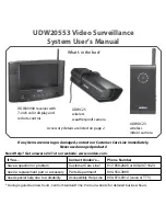 Preview for 1 page of Uniden UDW20553 User Manual