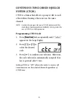 Preview for 14 page of Uniden UH-048XR Operating Manual