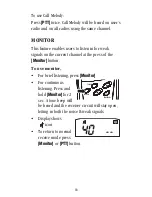 Preview for 19 page of Uniden UH-048XR Operating Manual