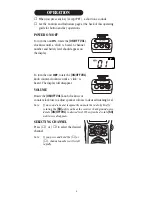 Preview for 9 page of Uniden UH-050XR Operating Manual