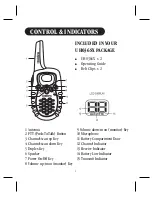 Preview for 2 page of Uniden UH036SX Operating Manual