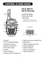 Preview for 2 page of Uniden UH037SX-2 Owner'S Manual