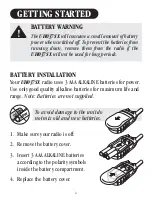 Preview for 3 page of Uniden UH037SX-2 Owner'S Manual