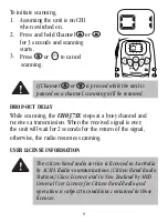 Preview for 10 page of Uniden UH037SX-2 Owner'S Manual